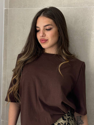 T-shirt Con Spalline