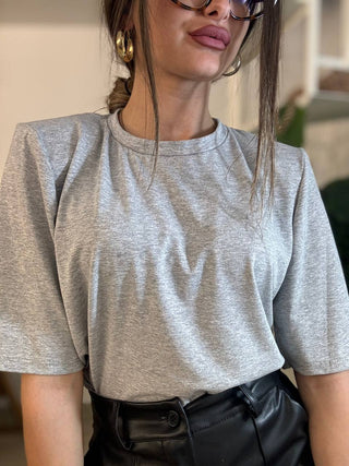 T-shirt Con Spalline
