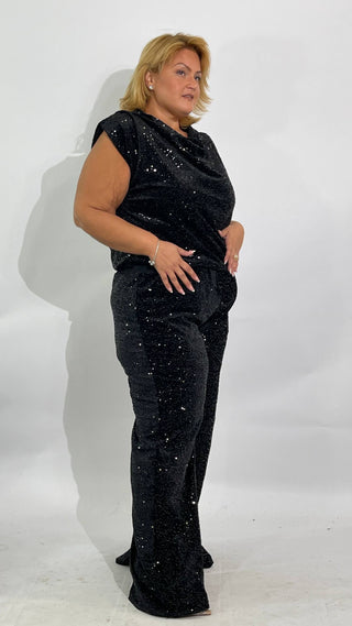 Pantalone Paillettes