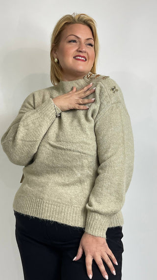 Maglioncino Con Bottoni