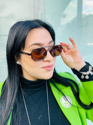 Shaped tortoise brown