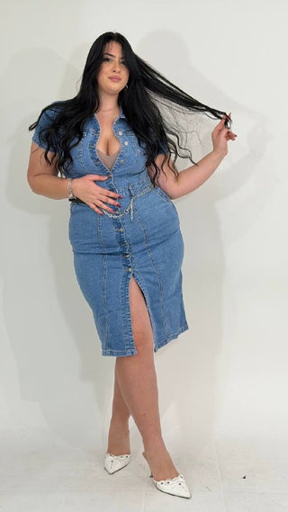 Vestito Denim