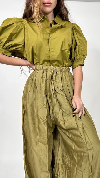 Camicia Manica A Sbuffo