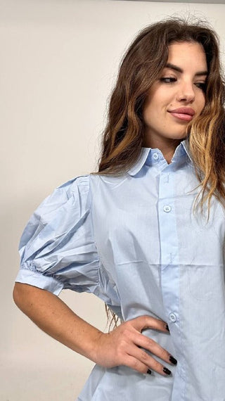 Camicia Manica A Sbuffo