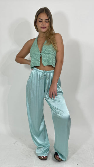 Pantalone In Raso
