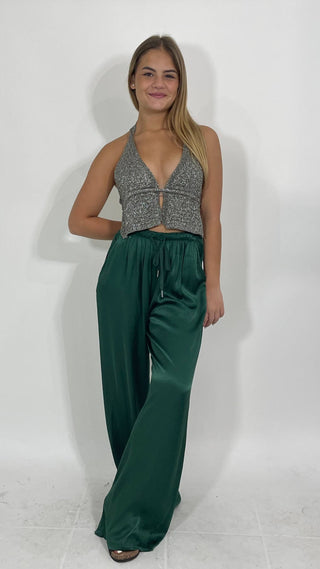 Pantalone In Raso