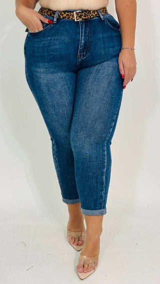Jeans Con Cintura
