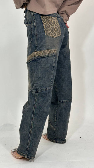 Jeans Leopard