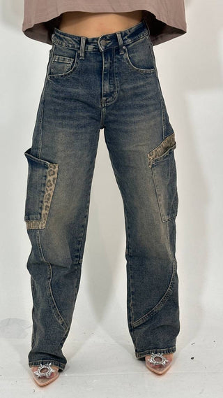 Jeans Leopard
