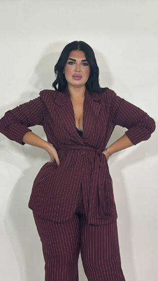 Tailleur Gessato