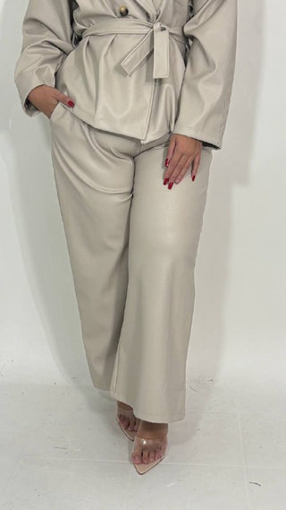 Pantalone Ecopelle
