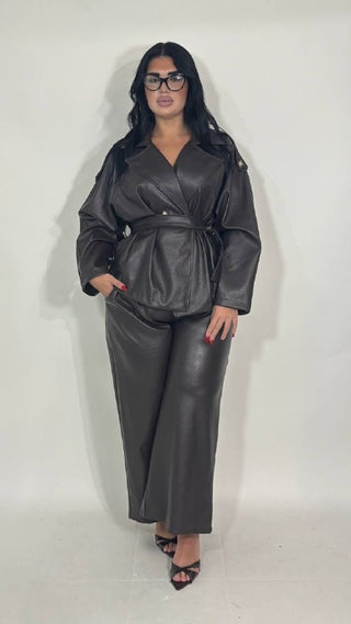 Pantalone Ecopelle