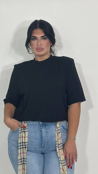 T-shirt Con Spalline