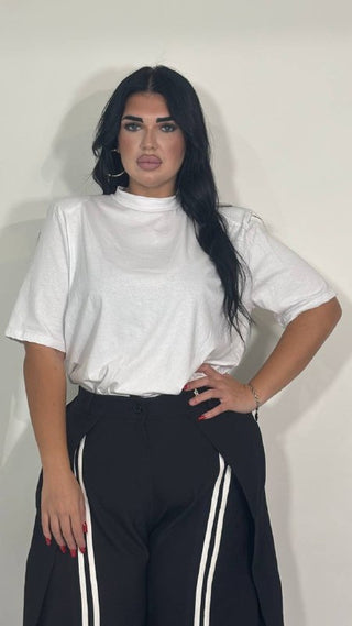 T-shirt Con Spalline