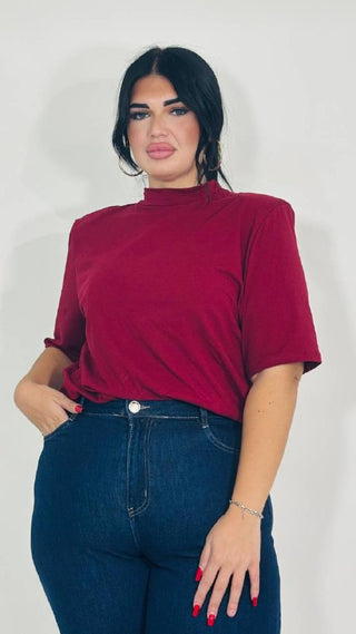 T-shirt Con Spalline
