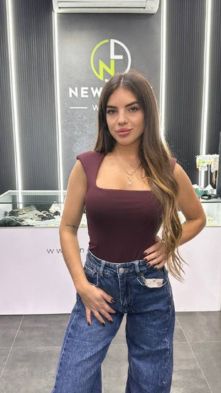 Body Scollo Quadrato