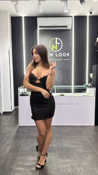 Mini Dress In Pizzo