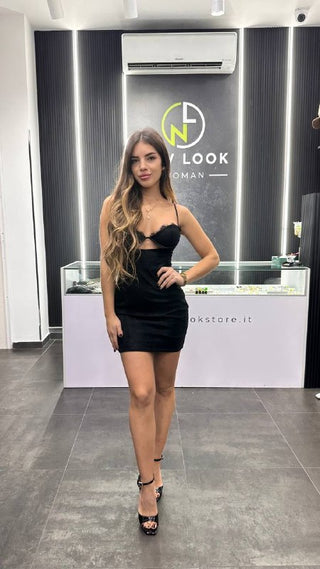 Mini Dress In Pizzo