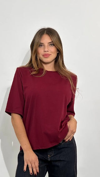T-shirt Con Spalline